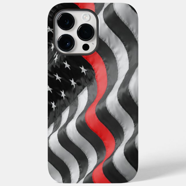 Die dünne rote Linie Case-Mate iPhone Hülle (Rückseite)