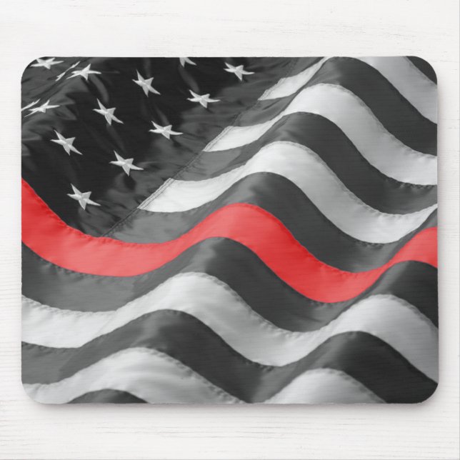 Die dünne rote Linie Mousepad (Vorne)