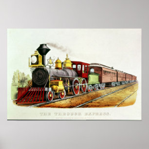 Die durch den Express Poster