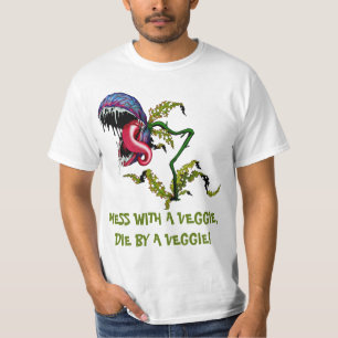 DIE DURCH EINEN VEGGIE: FLEISCH FRESSENDE PFLANZE T-Shirt