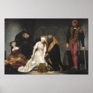 Die Durchführung von Dame Jane Grey Poster