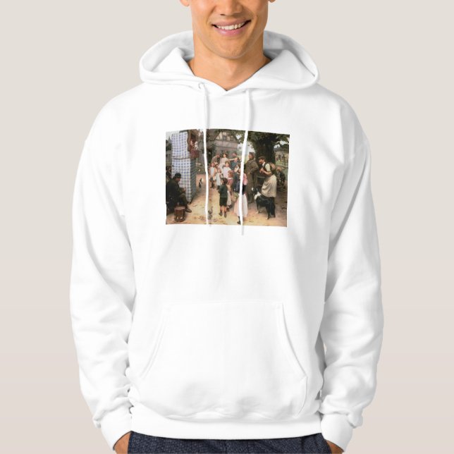 Die Durchschlags-und Judy Show Hoodie (Vorderseite)