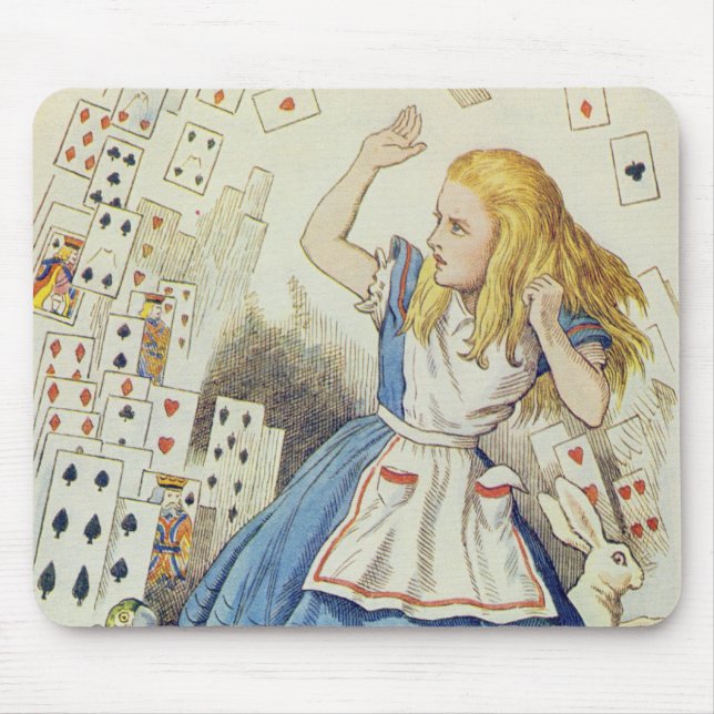 Die Dusche der Karten Mousepad (Vorne)
