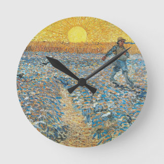 Die Dusche des niederländischen Malers Vincent van Runde Wanduhr