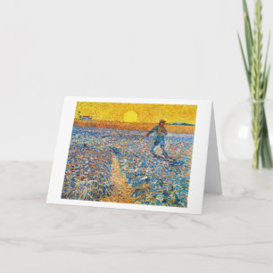 Die Dusche, Van Gogh Karte