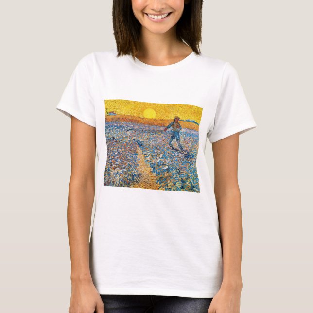 Die Dusche, Van Gogh T-Shirt (Vorderseite)