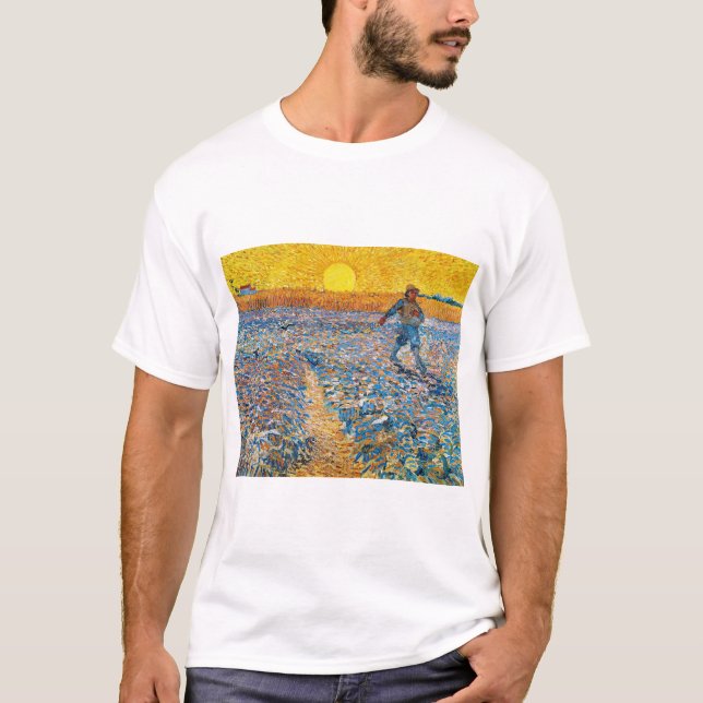 Die Dusche, Van Gogh T-Shirt (Vorderseite)