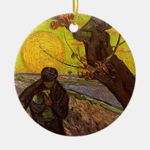 Die Dusche von Vincent van Gogh Keramikornament