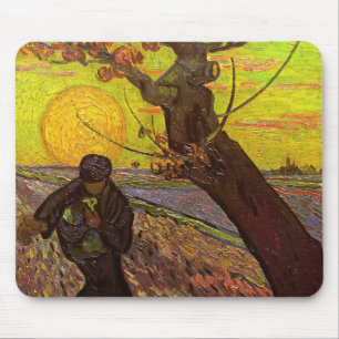 Die Dusche von Vincent van Gogh Mousepad