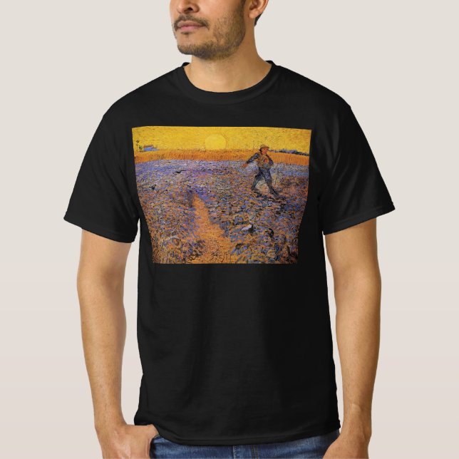 Die Dusche von Vincent van Gogh T-Shirt (Vorderseite)
