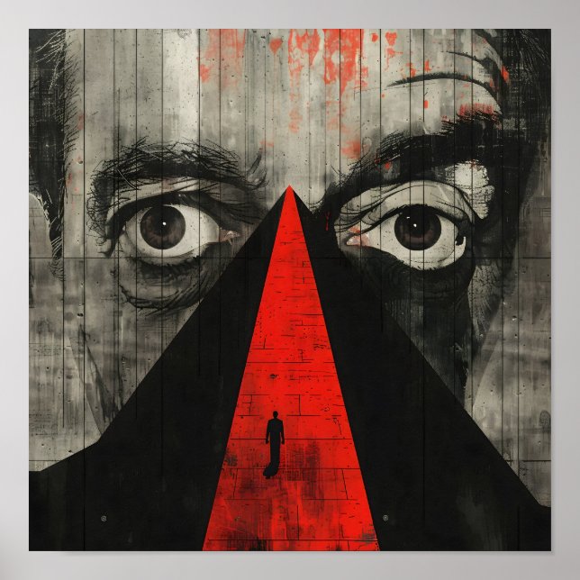 Die dystopische Straße Poster (Vorne)