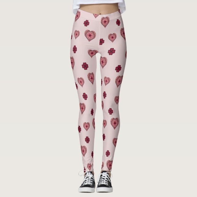 Die Ebenen der Leggings (Vorderseite)