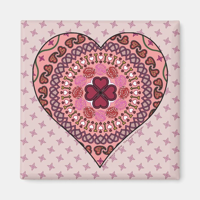 Die Ebenen des Herzmagneten Magnet (Vorne)