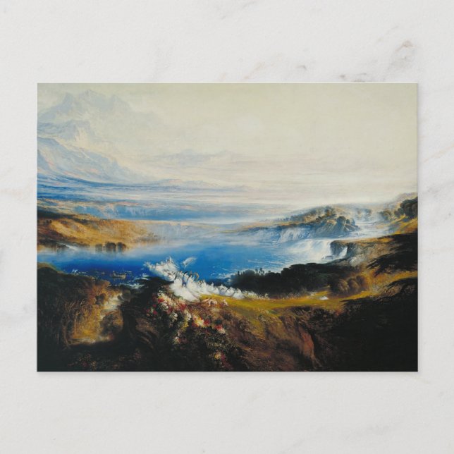 Die Ebenen des Himmels Postkarte (Vorderseite)