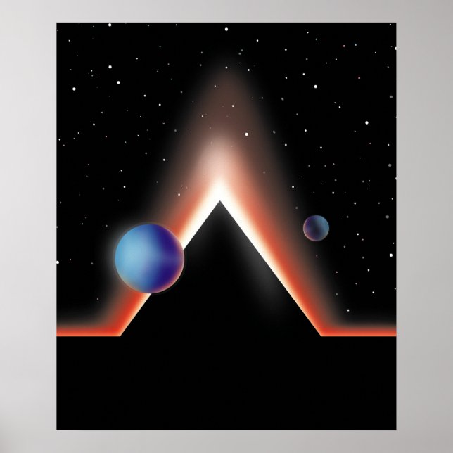Die Ebenen des Mars Poster (Vorne)