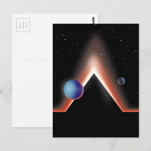 Die Ebenen des Mars Postkarte