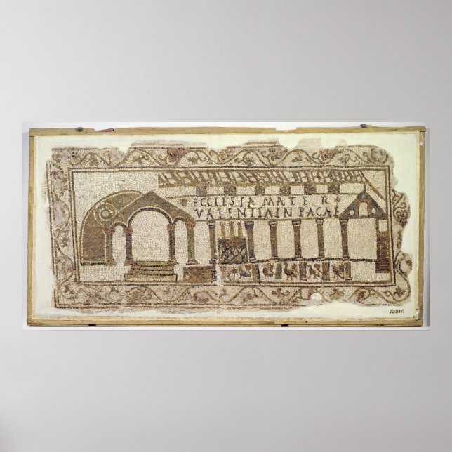 Die "Ecclesia Mater"-Stele Poster (Vorne)