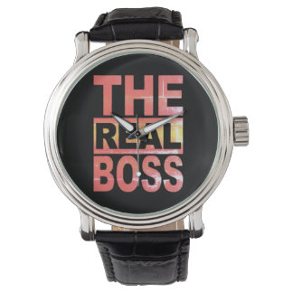 Die echte Boss-Uhr Armbanduhr