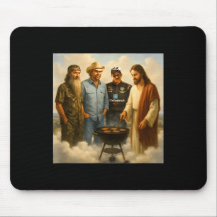 Die echte Gang trifft sich im Himmel Phil Funny Me Mousepad
