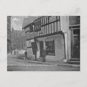 Die Ecke des Dichters Postkarte