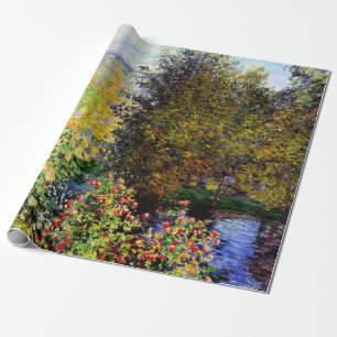 Die Ecke des Gartens von Montgeron Geschenkpapier