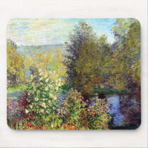 Die Ecke des Gartens von Montgeron Mousepad