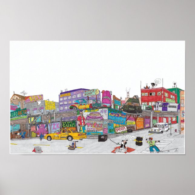 Die Ecke von Tree & Wayne Poster (Vorne)