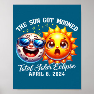 Die Eclipse-Sonne wurde Mond-Solar Poster