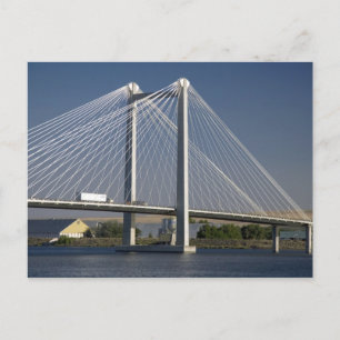 Die Ed-Hendler-Brücke überspannt den Columbia Rive Postkarte