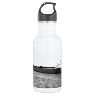 Die Edmund Fitzgerald auf dem St. Clair River Edelstahlflasche