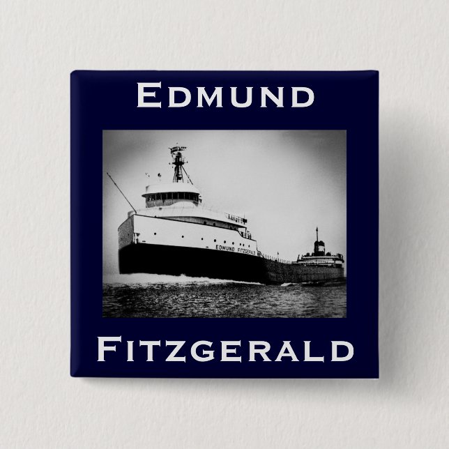 Die Edmund Fitzgerald Button (Vorderseite)