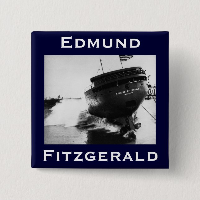 Die Edmund Fitzgerald Button (Vorderseite)