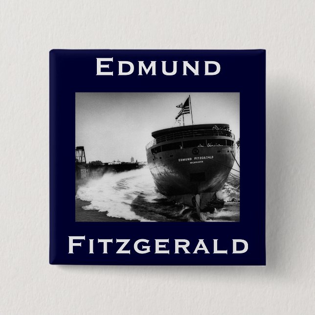 Die Edmund Fitzgerald Button (Vorderseite)