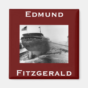 Die Edmund Fitzgerald Magnet