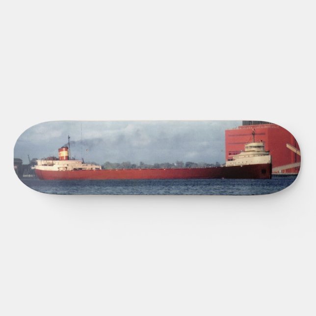 Die Edmund Fitzgerald mit Besatzungsnamen Skateboard (Horizontal)