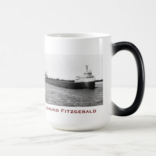 Die Edmund Fitzgerald mit Besatzungsnamen Verwandlungstasse