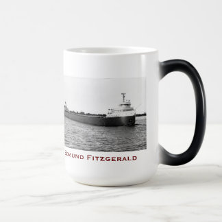 Die Edmund Fitzgerald mit Besatzungsnamen Verwandlungstasse