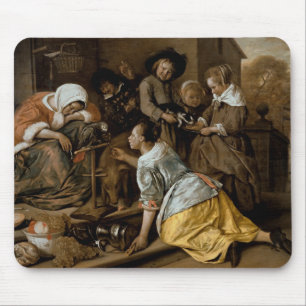 Die Effekte der Zügellosigkeit, c.1663-65 Mousepad