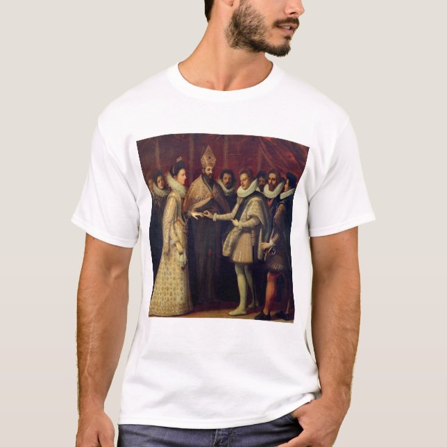 Die Ehe von Catherine de Medici T-Shirt (Vorderseite)