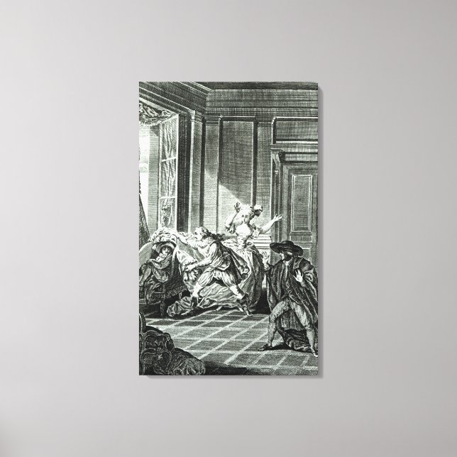 Die Ehe von Figaro Leinwanddruck (Vorderseite)