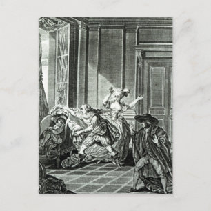 Die Ehe von Figaro Postkarte