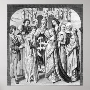 Die Ehe von Henry VI. und Margaret von Anjou Poster
