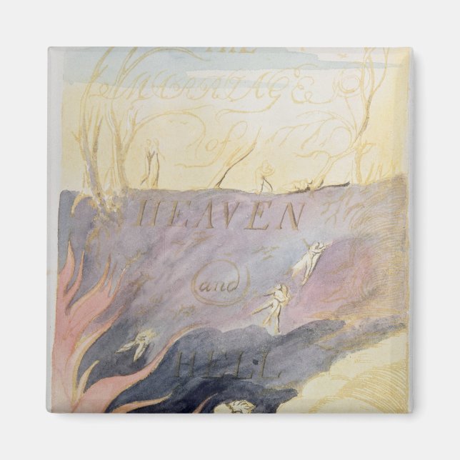 Die Ehe von Himmel und Hölle Magnet (Vorne)