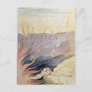 Die Ehe von Himmel und Hölle Postkarte