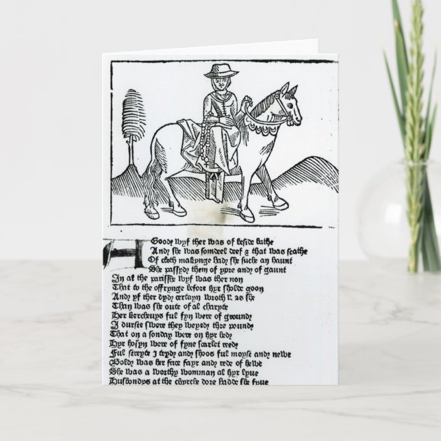 Die Ehefrau des Bades Karte (Vorderseite)