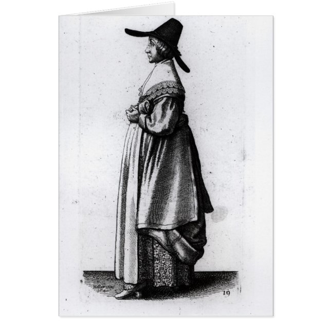 Die Ehefrau des Kaufmannes, 1640 (Vorne)