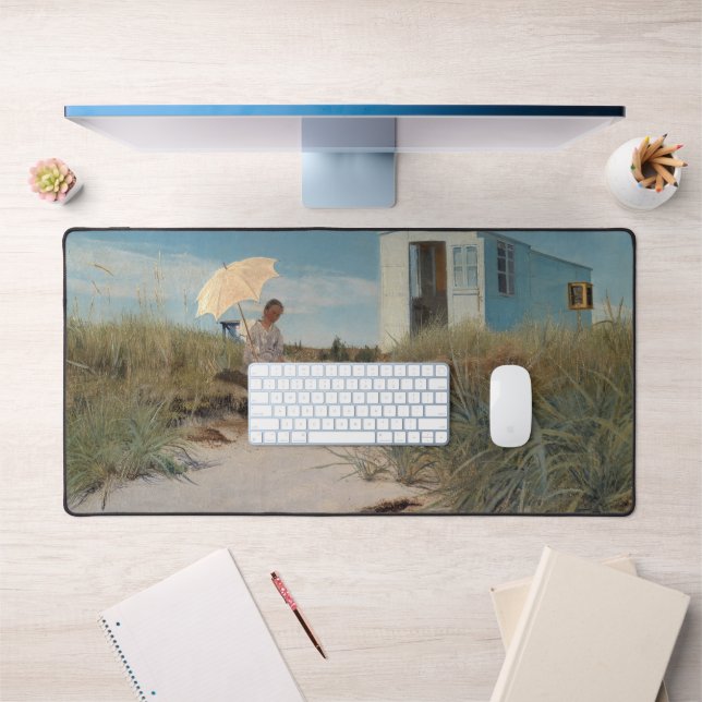 Die Ehefrau des Künstlers mit der Karawane 1911 Schreibtischunterlage (Büro 1)