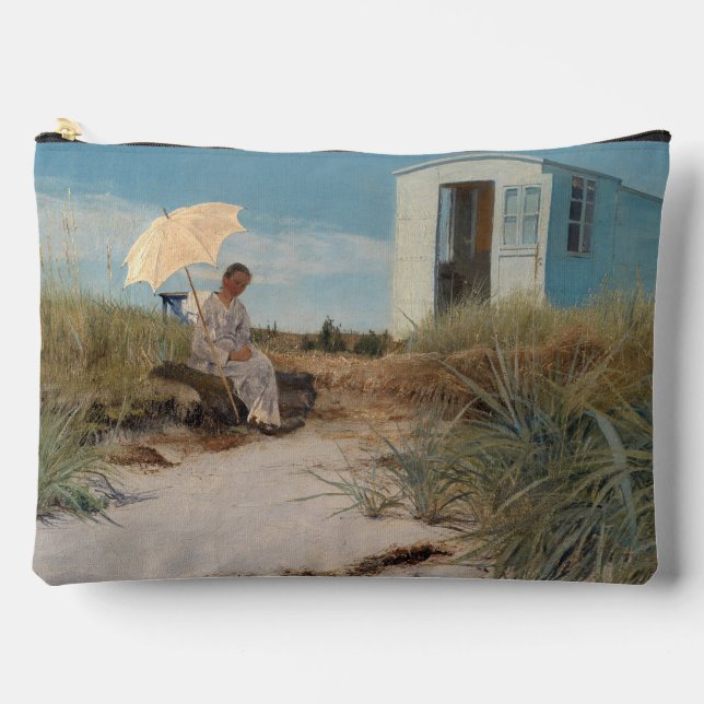 Die Ehefrau des Künstlers mit der Karawane 1911 Zubehörtasche (Vorderseite)