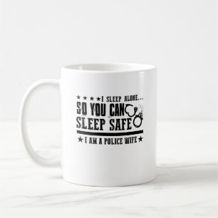 Die Ehefrau-Tasse des Polizei-Offiziers Kaffeetasse