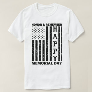 Die Ehre der US-Flagge Erinnern Sie sich an den gl T-Shirt